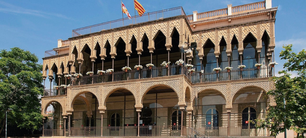 Casa de les tres altures, sede del districto de Horta Guinardo, Barcelona, donde se celebran bodas civiles