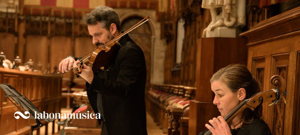 La Bona Música tocando en el Saló de Cent de Barcelona

